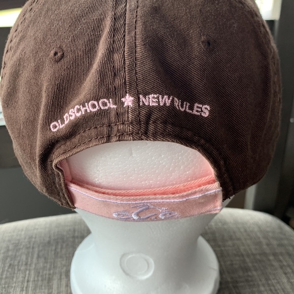 Orange County Choppers Pink and Brown Women’s hat - Picture 2 of 6